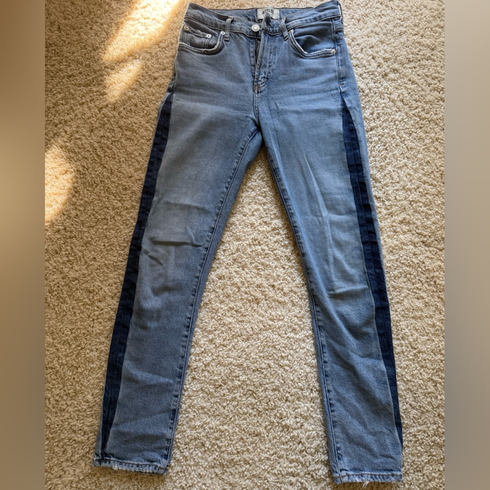 Agolde Swerve Toni Mid Rise Straight Leg Jean